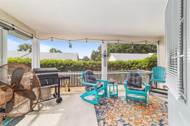 8841 SW 91st St Unit A, Ocala, FL 34481 - view of patio featuring a grill