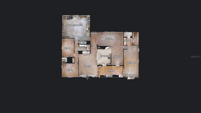 4121 SW 6th Ave, Ocala, FL 34471 - view of home floor plan