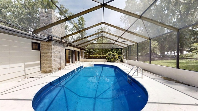 4121 SW 6th Ave, Ocala, FL 34471 - outdoor pool with a patio and a lanai
