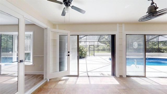 4121 SW 6th Ave, Ocala, FL 34471 - doorway with healthy amount of natural light and a ceiling fan