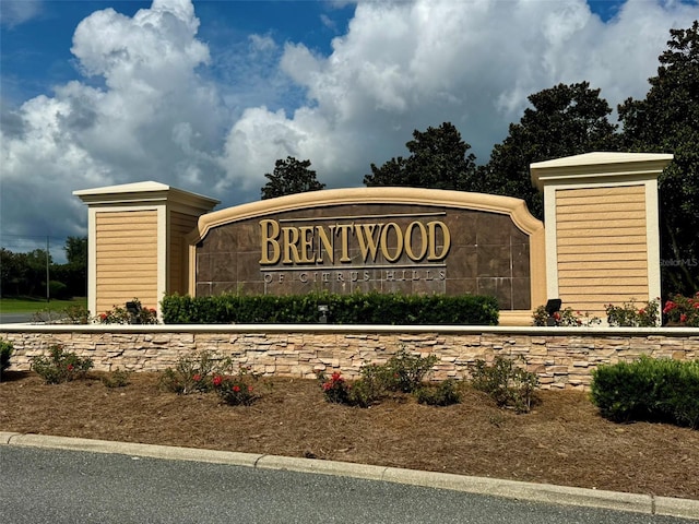 1824 W Zoe Ct, Lecanto, FL 34461 - view of community / neighborhood sign