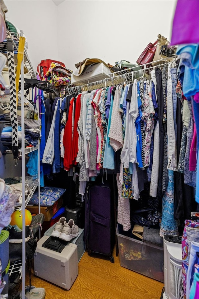 1824 W Zoe Ct, Lecanto, FL 34461 - spacious closet featuring wood finished floors