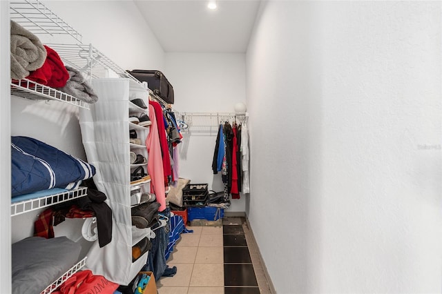 12320 SW 62nd Pl, Ocala, FL 34481 - walk in closet featuring tile patterned flooring