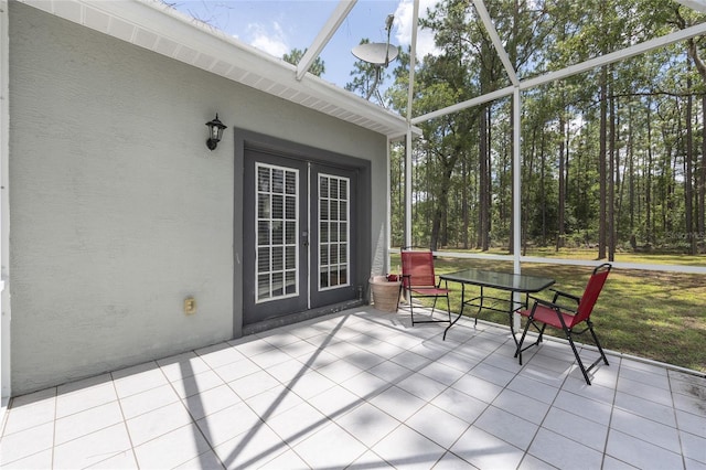 12320 SW 62nd Pl, Ocala, FL 34481 - sunroom featuring french doors and plenty of natural light