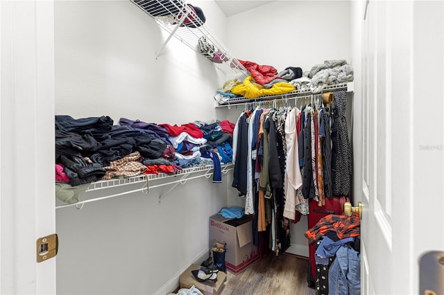 6551 SE 11th Loop, Ocala, FL 34472 - spacious closet featuring wood finished floors
