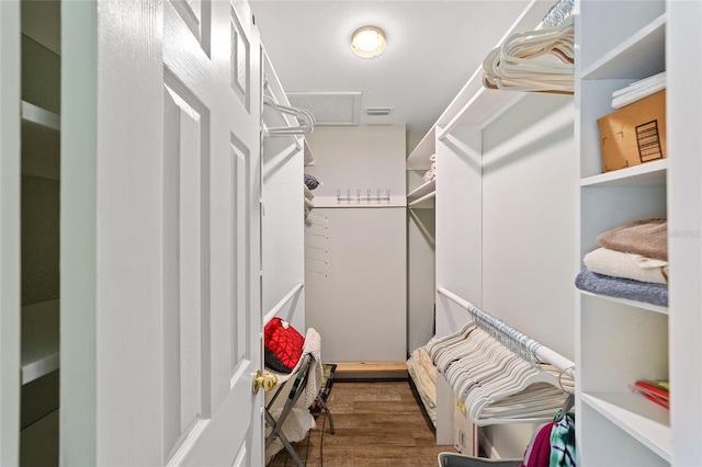19130 NW 60th Ave, Reddick, FL 32686 - spacious closet with wood finished floors