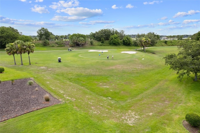 15549 SW 11th Terrace Rd, Ocala, FL 34473 - surrounding community featuring view of wooded area, view of golf course, and a yard