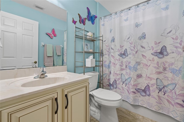 15549 SW 11th Terrace Rd, Ocala, FL 34473 - bathroom featuring vanity and shower / bath combo