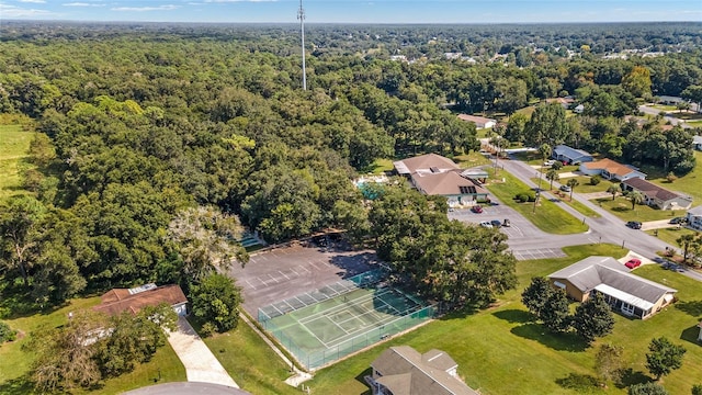 8247 SW 105th Pl, Ocala, FL 34481 - drone / aerial view of a heavily wooded area