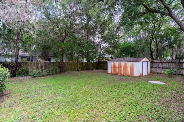2864 SW 40th Ave, Gainesville, FL 32608 - fenced backyard featuring a shed