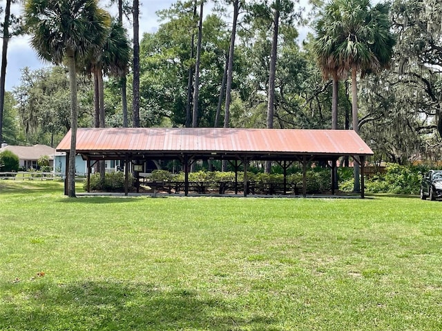 1112 NE 130th Ter, Silver Springs, FL 34488 - view of home's community featuring a yard and a gazebo