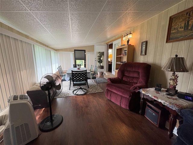 3545 SE 24th Ave, Ocala, FL 34471 - living area with wood finished floors and wood walls