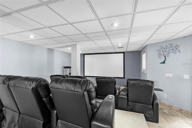 200 Asphodel Dr, Dothan, AL 36303 - cinema with recessed lighting and a drop ceiling