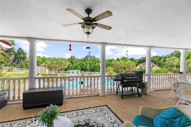 200 Asphodel Dr, Dothan, AL 36303 - sunroom / solarium featuring view of scattered trees