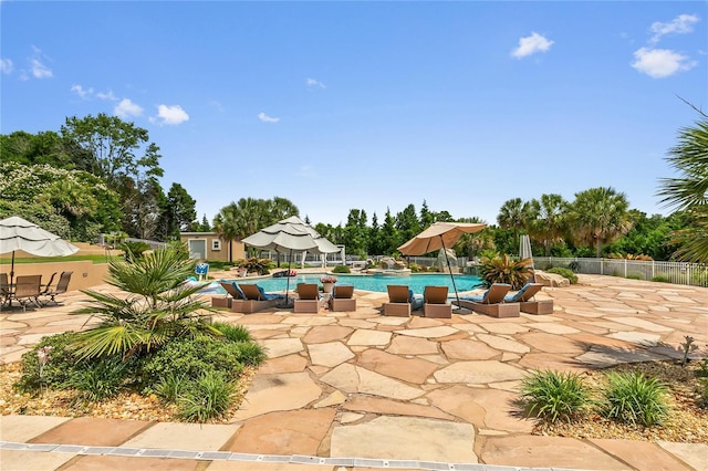 200 Asphodel Dr, Dothan, AL 36303 - community pool featuring a patio area