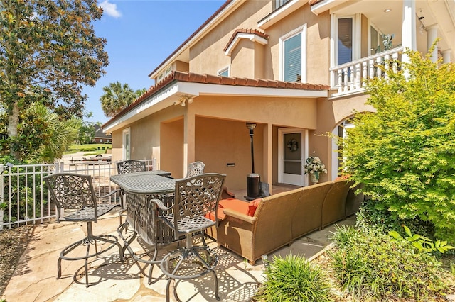 200 Asphodel Dr, Dothan, AL 36303 - view of patio with outdoor dining space