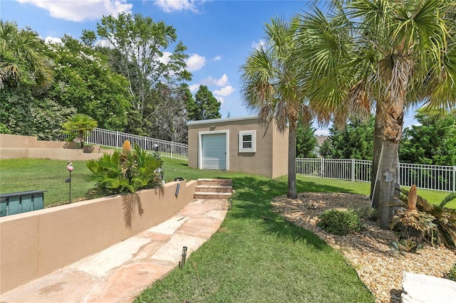 200 Asphodel Dr, Dothan, AL 36303 - fenced backyard featuring a storage unit