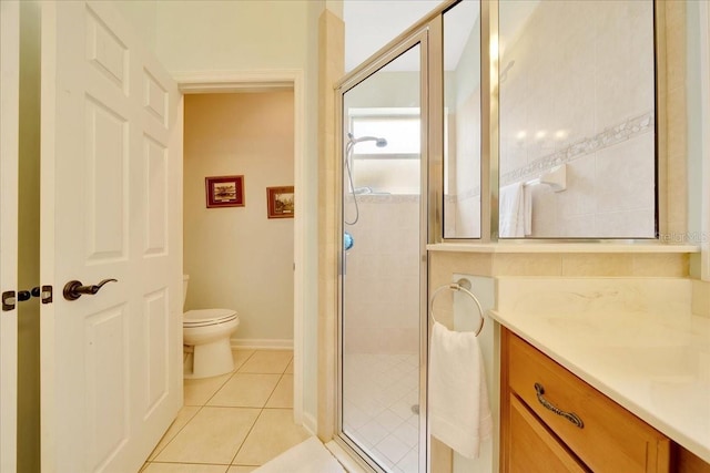 814 Copperhead Cir, Saint Augustine, FL 32092 - full bath featuring tile patterned floors, a stall shower, and vanity