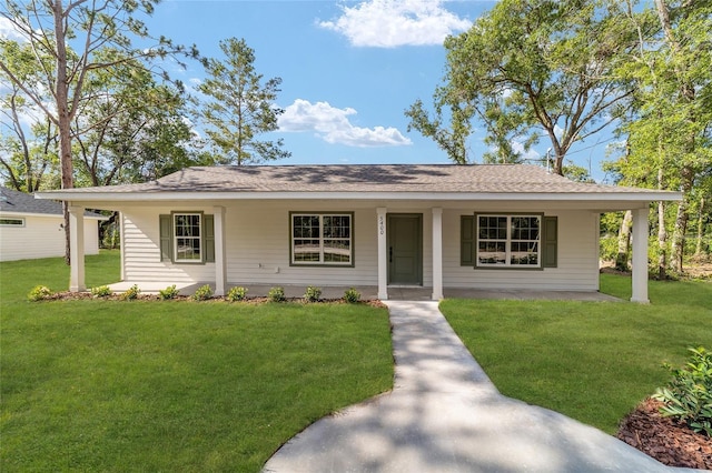 5400 NW 9th St, Ocala, FL 34482 - view of front facade with a porch and a front yard