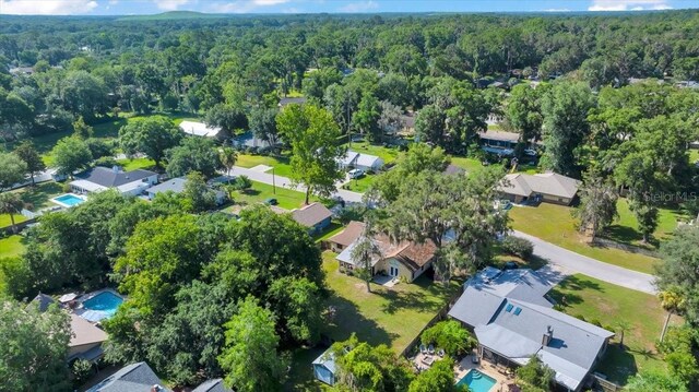 3831 SE 48th St, Ocala, FL 34480 - aerial view of property and surrounding area with nearby suburban area
