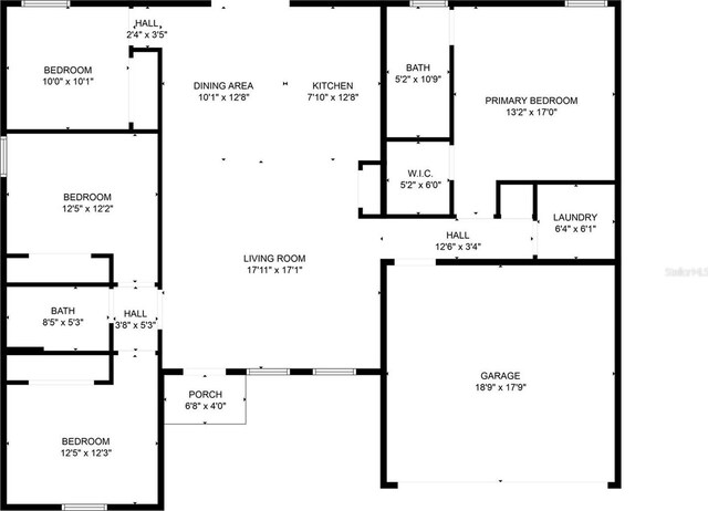15212 SW 27th Ct, Ocala, FL 34473 - view of room layout