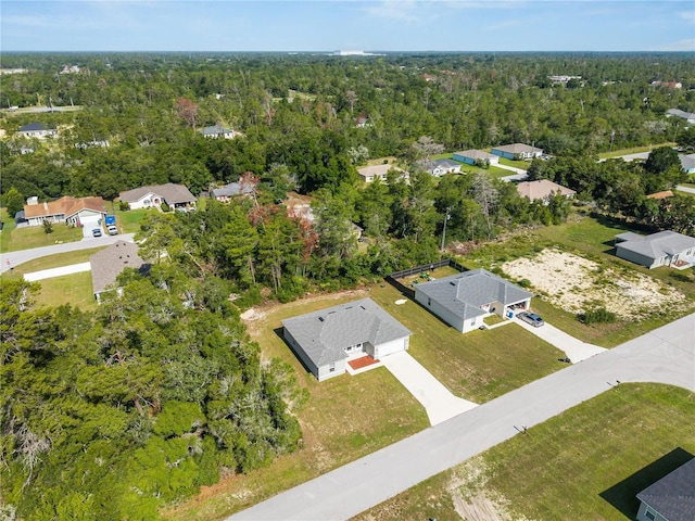 15212 SW 27th Ct, Ocala, FL 34473 - aerial view of residential area with a forest