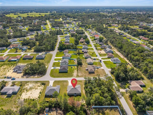 15212 SW 27th Ct, Ocala, FL 34473 - aerial perspective of suburban area