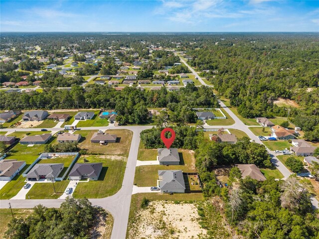 15212 SW 27th Ct, Ocala, FL 34473 - aerial view of property's location featuring nearby suburban area