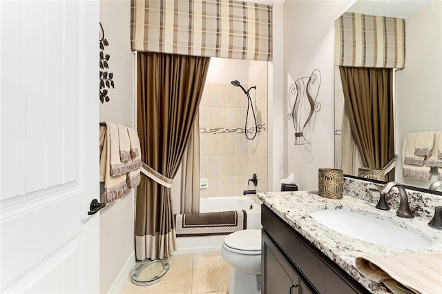 9634 SW 67th St, Ocala, FL 34481 - bathroom featuring vanity and shower / bath combo with shower curtain