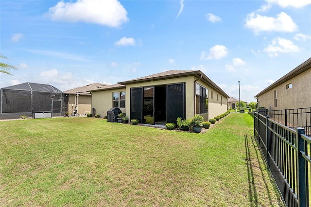 9634 SW 67th St, Ocala, FL 34481 - rear view of house with a residential view and stucco siding