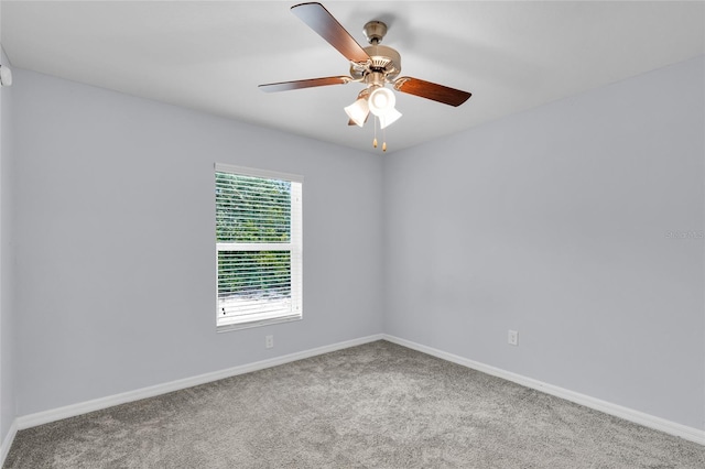 4501 SW 159th Street Rd, Ocala, FL 34473 - carpeted spare room with baseboards and ceiling fan
