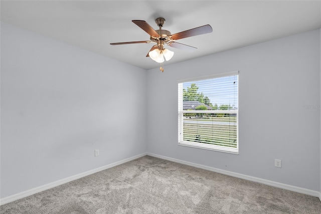 4501 SW 159th Street Rd, Ocala, FL 34473 - carpeted empty room with baseboards and a ceiling fan