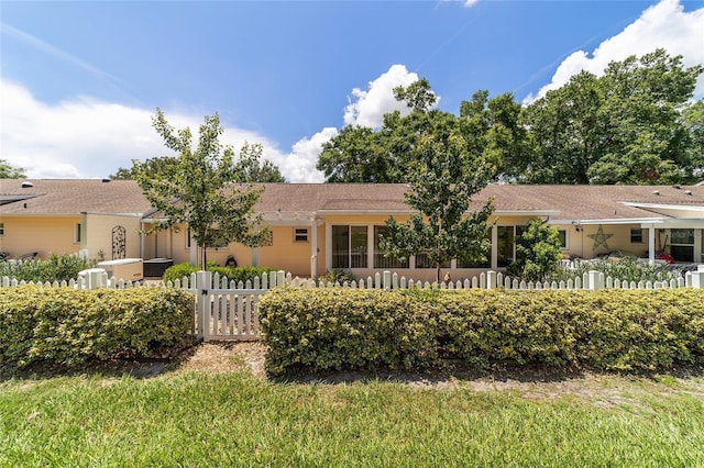 8881 SW 94th St Unit E, Ocala, FL 34481 - view of ranch-style house