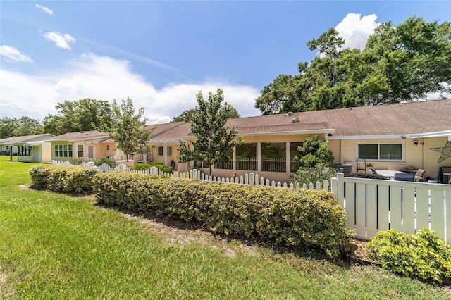 8881 SW 94th St Unit E, Ocala, FL 34481 - rear view of property