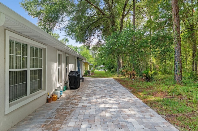 7242 SW 115th Pl, Ocala, FL 34476 - view of patio / terrace featuring grilling area