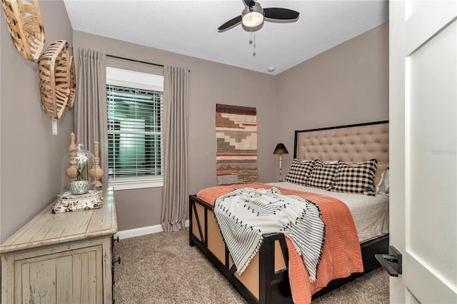 3196 W Mustang Blvd, Beverly Hills, FL 34465 - bedroom featuring light carpet and a ceiling fan
