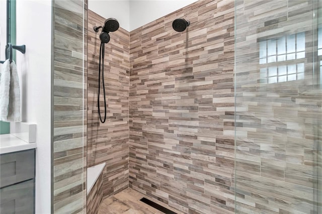 3196 W Mustang Blvd, Beverly Hills, FL 34465 - full bathroom featuring a tile shower