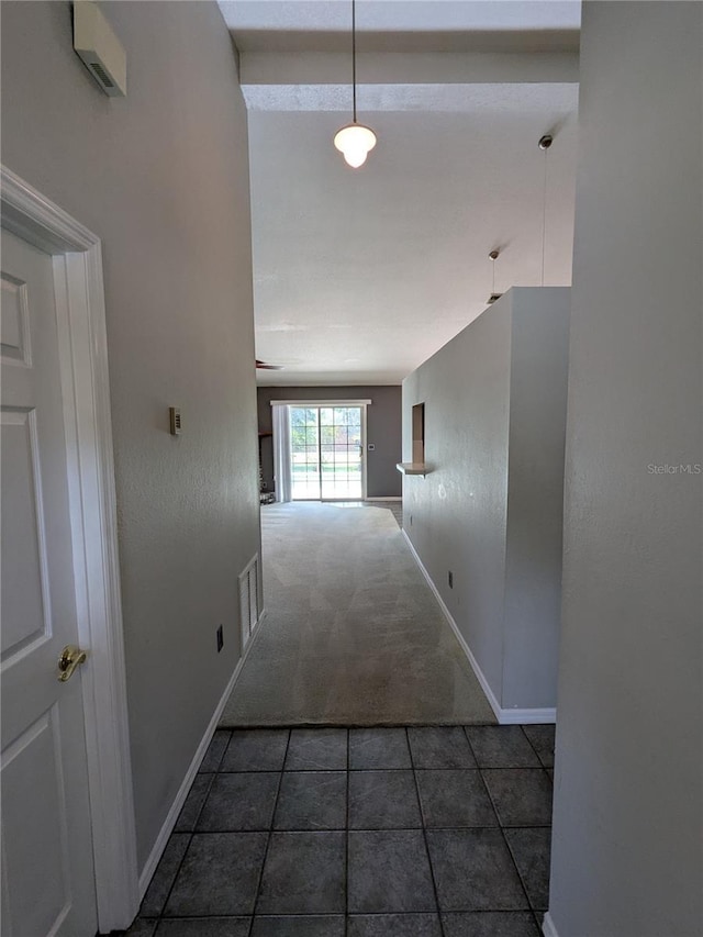 3650 SE 55th Ct, Ocala, FL 34480 - corridor featuring carpet flooring and tile patterned floors