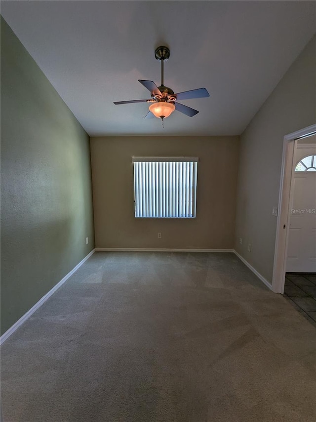 3650 SE 55th Ct, Ocala, FL 34480 - carpeted spare room with a ceiling fan and baseboards