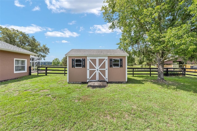 7220 NW 83rd Ter, Ocala, FL 34482 - view of shed featuring a fenced backyard