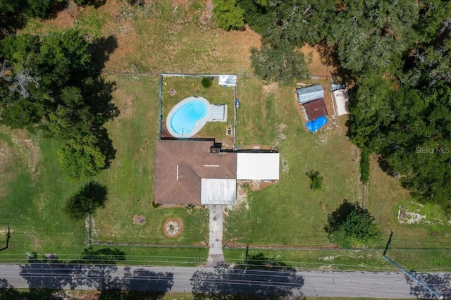 2340 NE 14th Ave, Ocala, FL 34470 - aerial overview of property's location featuring a pool area
