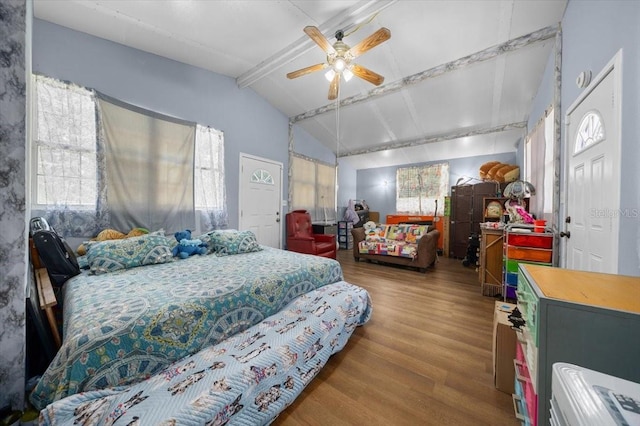 2340 NE 14th Ave, Ocala, FL 34470 - bedroom featuring wood finished floors and a ceiling fan