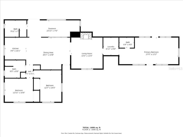 2340 NE 14th Ave, Ocala, FL 34470 - view of property floor plan