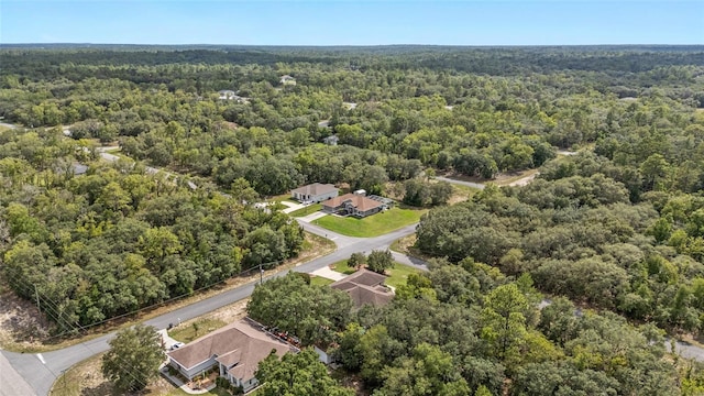 6362 N Walter Ter, Citrus Springs, FL 34434 - bird's eye view of a heavily wooded area