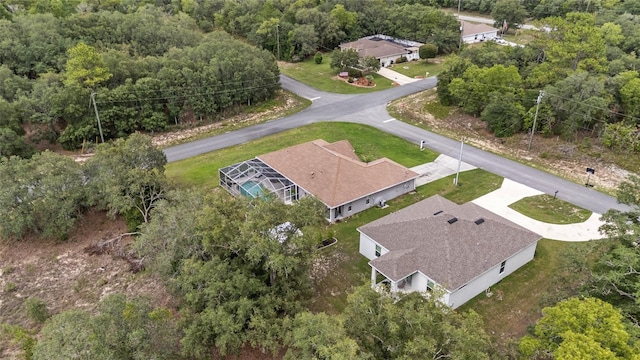 6362 N Walter Ter, Citrus Springs, FL 34434 - bird's eye view of a forest