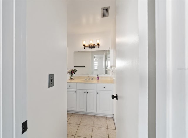 5500 SE 2nd Pl, Ocala, FL 34480 - bathroom featuring vanity and tile patterned floors