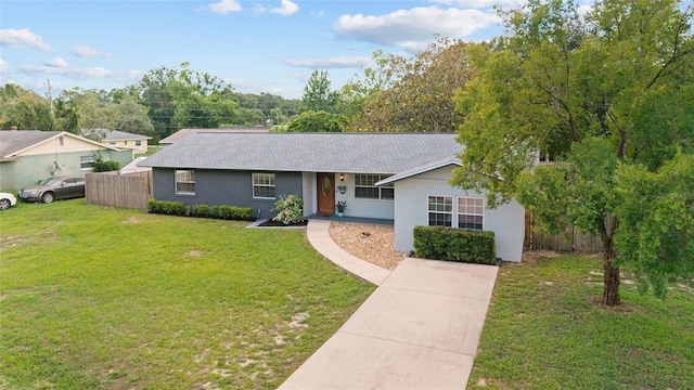 5500 SE 2nd Pl, Ocala, FL 34480 - single story home with stucco siding and roof with shingles