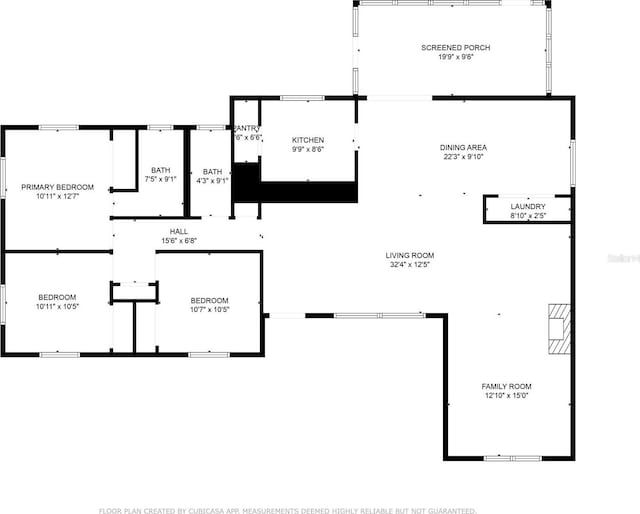 5500 SE 2nd Pl, Ocala, FL 34480 - view of property floor plan
