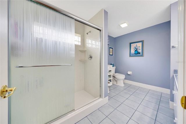 6330 SW 117th Loop, Ocala, FL 34476 - full bath with a stall shower and tile patterned floors