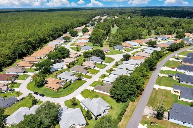 6330 SW 117th Loop, Ocala, FL 34476 - aerial view of residential area featuring a heavily wooded area